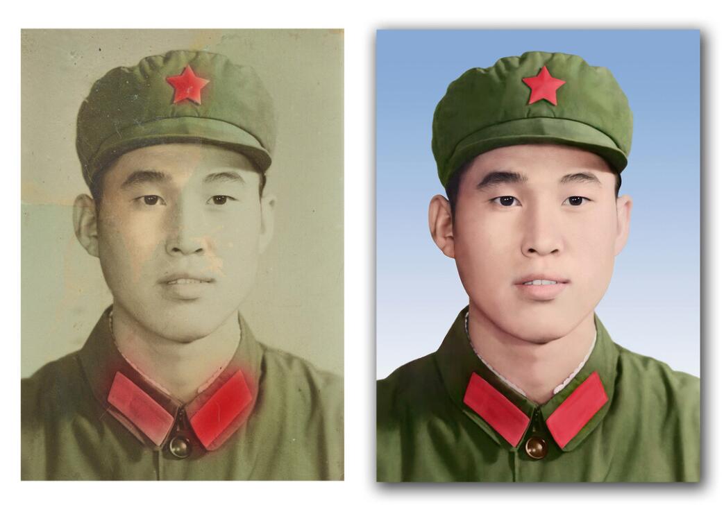合水破损照片修复-18